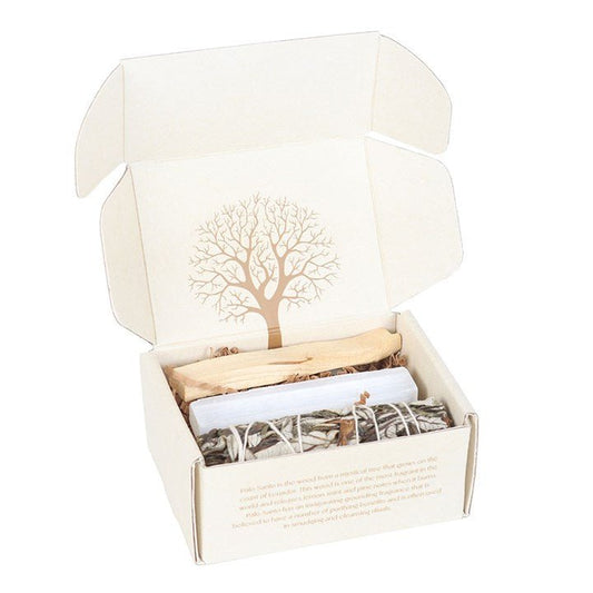 Yerba Santa Crystal Energy Cleansing Kit - Scents & Gifts UK