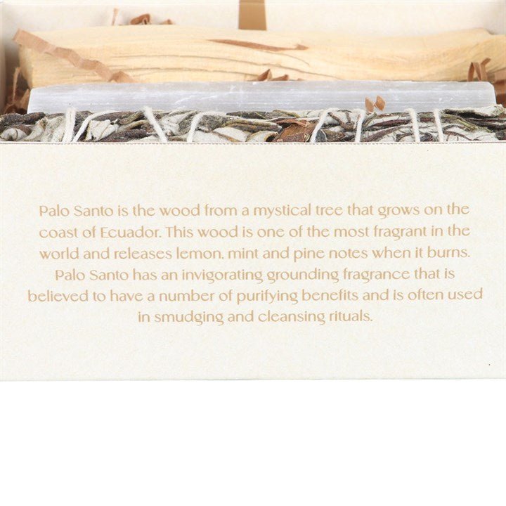 Yerba Santa Crystal Energy Cleansing Kit - Scents & Gifts UK