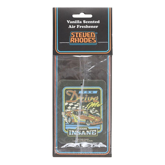 You Drive Me Insane Vanilla Air Freshener by Steven Rhodes - Scents & Gifts UK