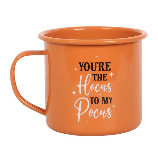 You're The Hocus To My Pocus Enamel Mug - Scents & Gifts UK