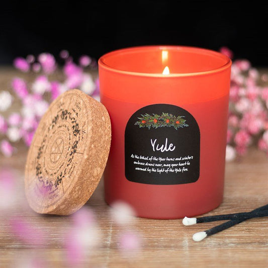 Yule Wintergreen Wheel of the Year Candle - Scents & Gifts UK